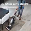 imageEUREKA Pet Upright Vacuum Cleaner for Home Bagless Upright Vacuum Cleaner Swivel Steering Powerful Lightweight Upright Vacuum Carpet and Floor FloorRover Elite NEU630 with Tangle Free Tech RedRed