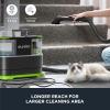 imageEUREKA Portable Carpet and Upholstery Cleaner Spot Cleaner for Pets Stain Remover for Carpet Area Rugs Upholstery Coaches and Car 507oz Large Water Tank NEY101GR with Cleaning Formula GreenGreen