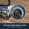 imageEureka Bagless Canister Vacuum with Washable HEPA Filter 16KPA Suction for CarpetsHard Floors Compact Design with 3 Cleaning Tools 2Motor Household Vacuum Lightweight and Easy ManeuverableIndigo Blue