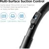 imageEureka Bagless Canister Vacuum with Washable HEPA Filter 16KPA Suction for CarpetsHard Floors Compact Design with 3 Cleaning Tools 2Motor Household Vacuum Lightweight and Easy ManeuverableBlue