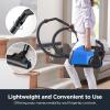 imageEureka Canister Vacuum Cleaner Lightweight Vacuum Cleaner for Carpets and Hard Floors NEN170 Pet Friendly vaccum Cleaner with with HEPA Filter and 4 dust Bags Silver with GreenBlue