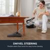 imageEureka Canister Vacuum Cleaner Lightweight Vacuum Cleaner for Carpets and Hard Floors NEN170 Pet Friendly vaccum Cleaner with with HEPA Filter and 4 dust Bags Silver with GreenSilver With Green