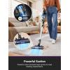 imageEureka Cordless Vacuum Cleaner Vacuum Cleaner for Home Rechargeable Lightweight Stick Vacuum for Hardwood and Pet Hair Blue wClean Station NEC490BLBlue WClean Station