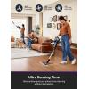imageEureka Cordless Vacuum Cleaner Vacuum Cleaner for Home Rechargeable Lightweight Stick Vacuum for Hardwood and Pet Hair Blue wClean Station NEC490BLBlue WClean Station