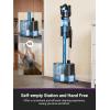 imageEureka Cordless Vacuum Cleaner Vacuum Cleaner for Home Rechargeable Lightweight Stick Vacuum for Hardwood and Pet Hair Blue wClean Station NEC490BLBlue WClean Station