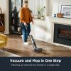 imageEureka Cordless Wet Dry Vacuum Cleaner Self Cleaning Vacuum and Mop Combo Good for Hard Floors Pet Hair Sticky Messes RapidWash NEW430BL BlueBlue