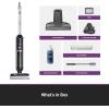 imageEureka Cordless Wet Dry Vacuum Cleaner Self Cleaning Vacuum and Mop Combo Good for Hard Floors Pet Hair Sticky Messes RapidWash NEW430BL BluePurple