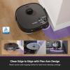 imageEureka J20 Robot Vacuum Self Emptying 8000Pa Suction Auto Mop Washing ampamp Hot Air Drying3D Obstacle Avoidance Cycling BeltMop DesignBlack