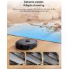 imageEureka J20 Robot Vacuum Self Emptying 8000Pa Suction Auto Mop Washing ampamp Hot Air Drying3D Obstacle Avoidance Cycling BeltMop DesignJet Black