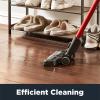 imageEureka Lightweight Cordless Stick Vacuum Cleaner Convenient for Hard Floors Rechargeable Handheld Vacuum Cleaner Portable with Powerful Motor Efficient Suction NEC101 Rose RedRose Red