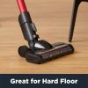 imageEureka Lightweight Cordless Stick Vacuum Cleaner Convenient for Hard Floors Rechargeable Handheld Vacuum Cleaner Portable with Powerful Motor Efficient Suction NEC101 Rose RedRose Red