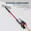 imageEureka Lightweight Cordless Stick Vacuum Cleaner Convenient for Hard Floors Rechargeable Handheld Vacuum Cleaner Portable with Powerful Motor Efficient Suction NEC101 Rose RedRedBlack