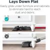 imageEureka Lightweight Cordless Stick Vacuum Cleaner Convenient for Hard Floors Rechargeable Handheld Vacuum Cleaner Portable with Powerful Motor Efficient Suction NEC101 Rose RedRedBlack