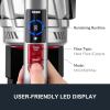 imageEureka Lightweight Cordless Vacuum Cleaner with LED Headlights 450W Powerful BLDC Motor Convenient Stick and Handheld Vac Removable Battery for MultiFlooring Altitude Deluxe  Extra RedRed