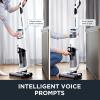 imageEureka NEW500 Cordless Wet Dry Vacuum Cleaner and Mop for MultiSurface Lightweight Hardwood Floors Cleaner with SelfCleaning System Voice prompts and Smart Dirt DetectingWhite
