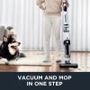 imageEureka NEW500 Cordless Wet Dry Vacuum Cleaner and Mop for MultiSurface Lightweight Hardwood Floors Cleaner with SelfCleaning System Voice prompts and Smart Dirt DetectingWhite