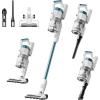 imageEureka Cordless Vacuum Cleaner Vacuum Cleaner for Home Rechargeable Lightweight Stick Vacuum for Hardwood and Pet Hair Blue wClean Station NEC490BLBlue