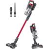 imageEureka Lightweight Cordless Stick Vacuum Cleaner Convenient for Hard Floors Rechargeable Handheld Vacuum Cleaner Portable with Powerful Motor Efficient Suction NEC101 Rose RedRedBlack