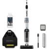 imageEureka NEW500 Cordless Wet Dry Vacuum Cleaner and Mop for MultiSurface Lightweight Hardwood Floors Cleaner with SelfCleaning System Voice prompts and Smart Dirt DetectingWhite