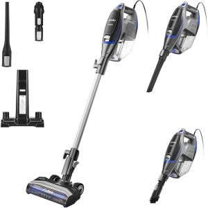 imageEureka Corded Stick Vacuum Cleaner for Home Pet Hair Lightweight Vacuum Cleaner with Powerful Suction for Carpet Tile and Hard Floor Blue NES520BL 2in1 Flash Handheld Vac