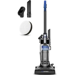 imageEureka NEU10AE5 Powerful Bagless Upright Vacuum Cleaner Carpet and Floor AirSpeed UltraLightweight Vacuum Cleaner w Replacement Filter BlueBlue