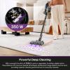 imageEureka Cordless Stick Vacuum Cleaner 350W Suction 60Min Runtime AntiTangle Brushroll Intelligent Sensing Technology Rechargeable Ideal for Pet Hair HardFloors ampamp Carpets ReactiSense 440Black