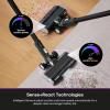 imageEureka Cordless Stick Vacuum Cleaner 350W Suction 60Min Runtime AntiTangle Brushroll Intelligent Sensing Technology Rechargeable Ideal for Pet Hair HardFloors ampamp Carpets ReactiSense 440Black
