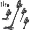 imageEureka Cordless Stick Vacuum Cleaner 350W Suction 60Min Runtime AntiTangle Brushroll Intelligent Sensing Technology Rechargeable Ideal for Pet Hair HardFloors ampamp Carpets ReactiSense 440Black