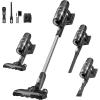 imageEureka Cordless Stick Vacuum Cleaner 350W Suction 60Min Runtime AntiTangle Brushroll Intelligent Sensing Technology Rechargeable Ideal for Pet Hair HardFloors ampamp Carpets ReactiSense 440Black