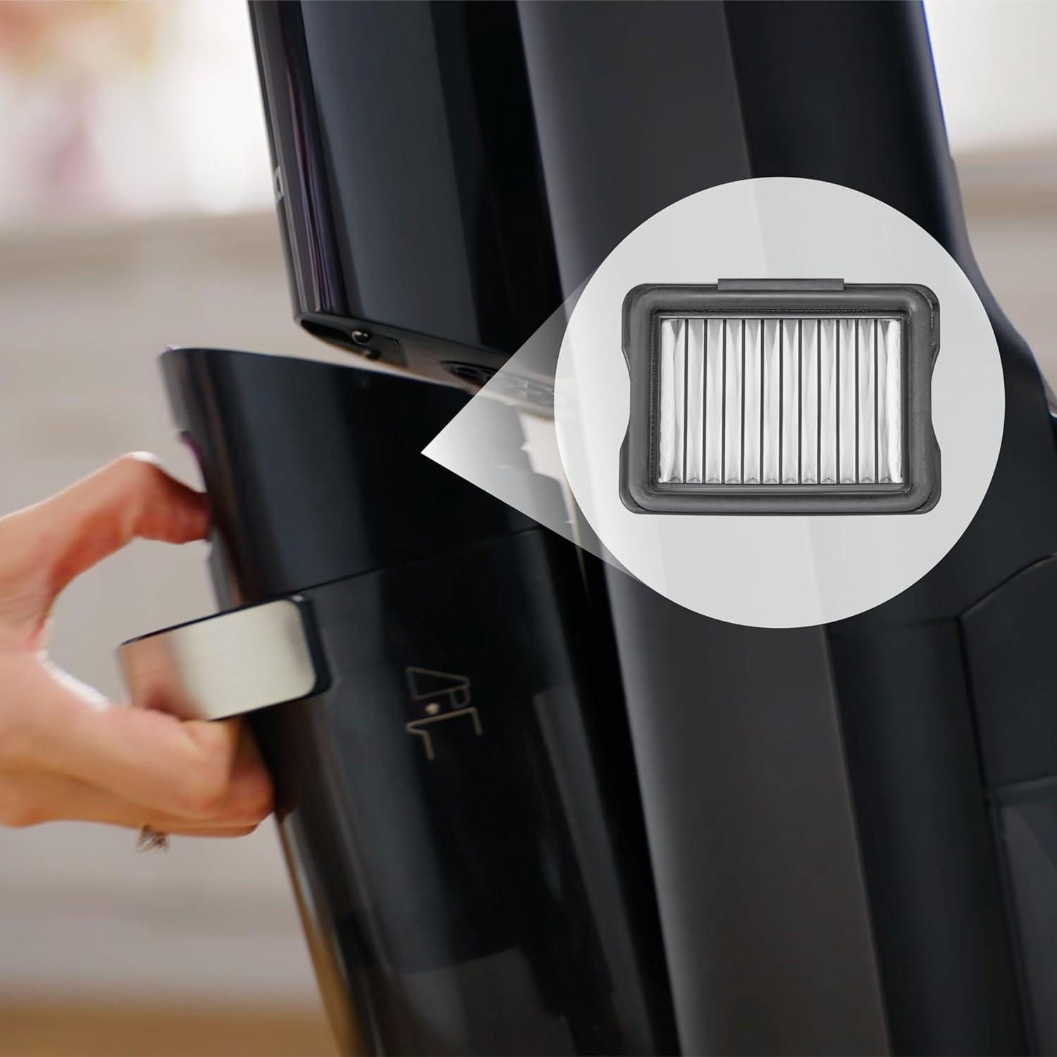imageEureka NEW730BK Cordless Stick Wet Dry Vacuum Cleaner Specialized Filter2 Grey