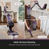 imageEureka FlexReach Powerful Upright Vacuum Cleaner for Carpet and Hard Floor LiftAway Vacuum with Large Dust Cup AntiTangle NEU651PL Purple