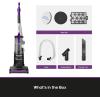 imageEureka FlexReach Powerful Upright Vacuum Cleaner for Carpet and Hard Floor LiftAway Vacuum with Large Dust Cup AntiTangle NEU651PL Purple