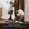 imageEureka FlexReach Powerful Upright Vacuum Cleaner for Carpet and Hard Floor LiftAway Vacuum with Large Dust Cup AntiTangle NEU651PL Purple
