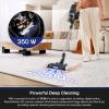 imageEureka Cordless Stick Vacuum Cleaner 350W Suction 60Min Runtime AntiTangle Brushroll Intelligent Sensing Technology Rechargeable Ideal for Pet Hair HardFloors ampamp Carpets ReactiSense 451