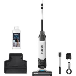 imageEureka All in One Wet Dry Vacuum Cleaner and Mop for MultiSurface Lightweight SelfCleaning System for Hard Floors and Area Rugs 2in1 Corded